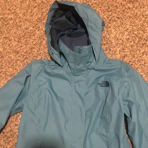 North Face rain jacket XS